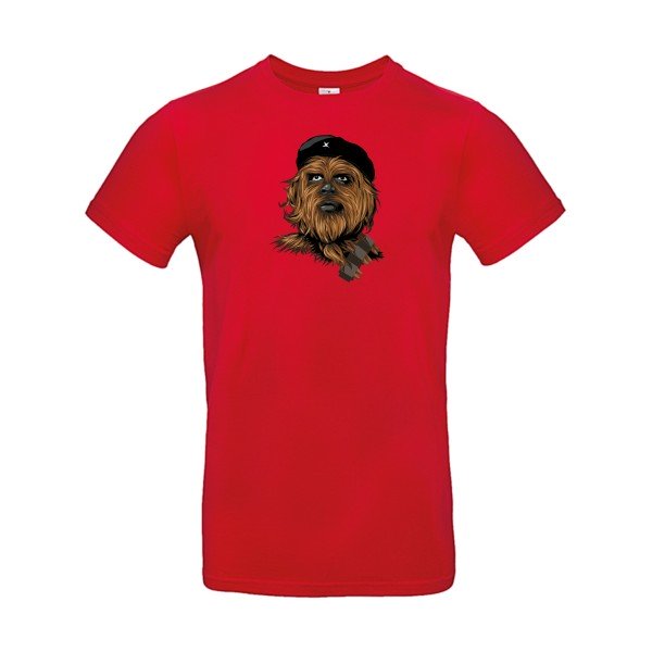 T-shirt humour original Chewie Guevara T Shirt couleur Red
