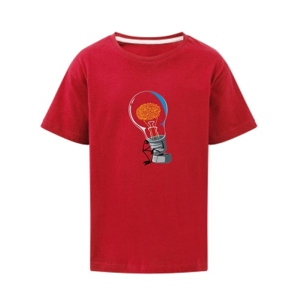 Le penseur SG - Kids T-shirt enfant Red Taille 152 (11-12/2XL)