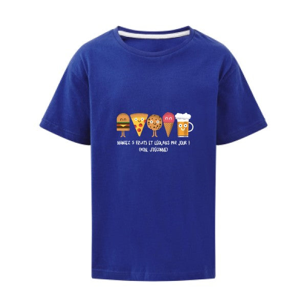 5 fruits et légumes SG - Kids T-shirt enfant Royal Blue Taille 152 (11-12/2XL)