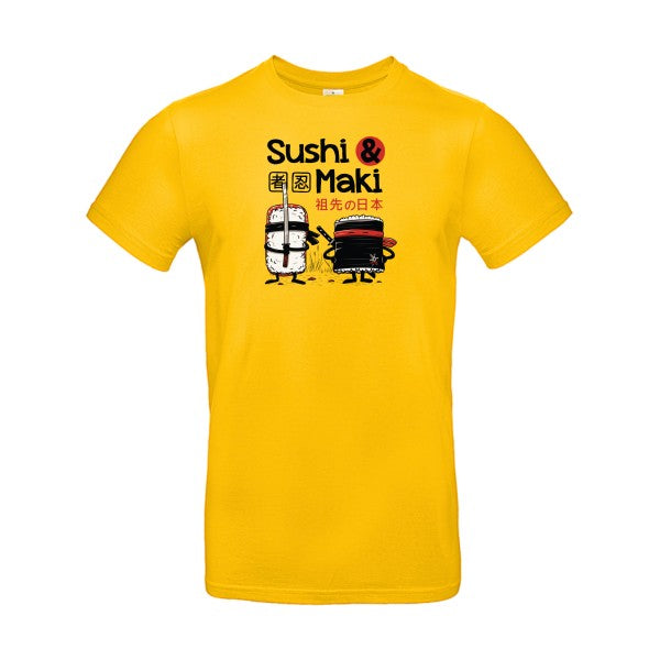 Sushi et Maki |T SHIRT Humoristique Homme