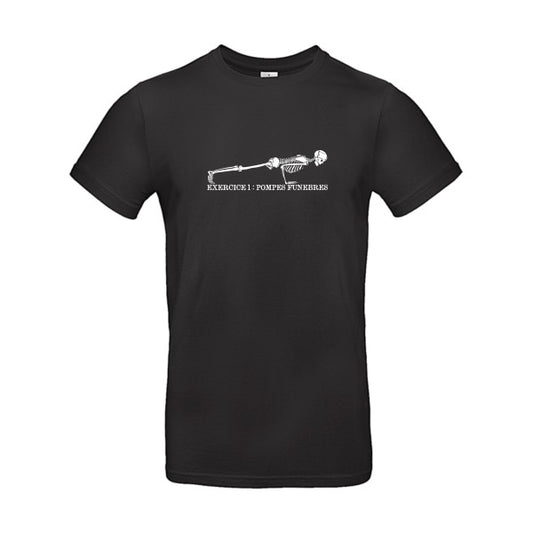 POMPES FUNÈBRES |E190 T-shirt|Black||5XL