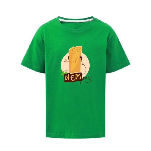 NEMp3 SG - Kids T-shirt enfant Kelly Green Taille 140 (9-10/XL)