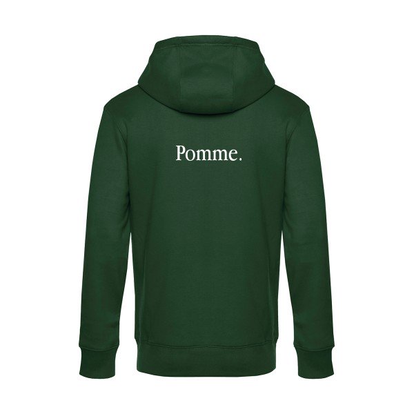 Pub-Subliminale sweat shirt original Bottle Green flex Blanc impression Dos