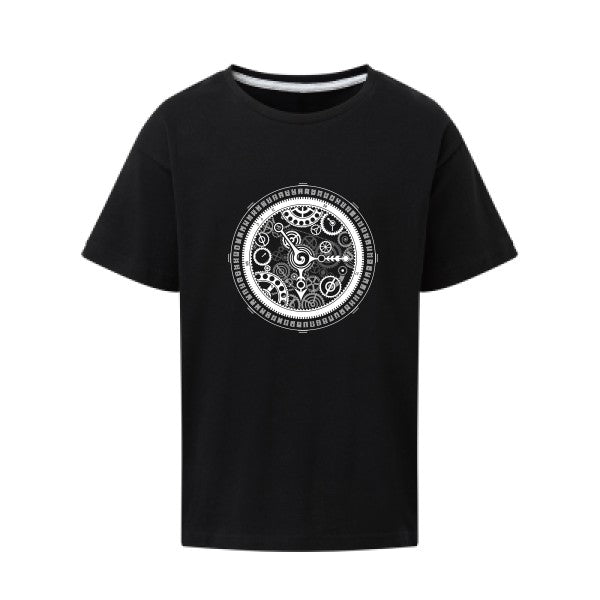 Mechanism SG - Kids T-shirt enfant Dark Black Taille 152 (11-12/2XL)