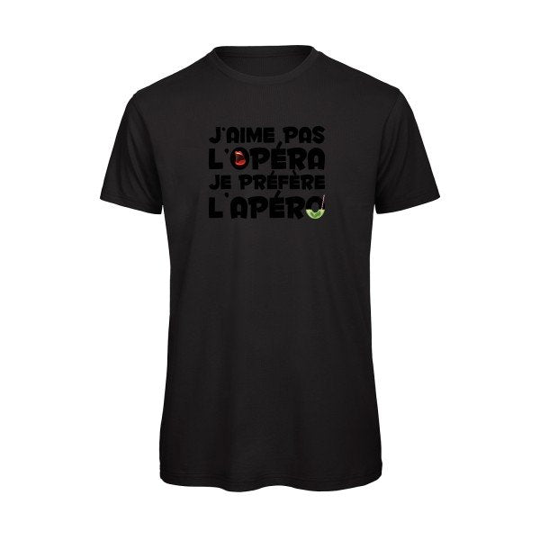 T-shirt humour original Operapero T Shirt couleur Black