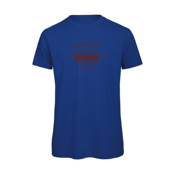 T-shirt humour original Combipolaire T Shirt couleur Royal Blue