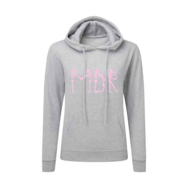 MDR Rose |Sweat original à capuche Femme