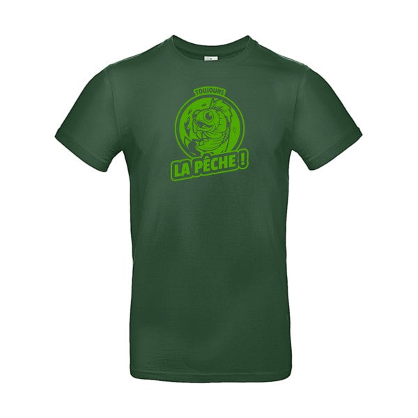 Toujours la pêche ! flex Vert pomme B&C - E190 T-shirt|Bottle Green||2XL