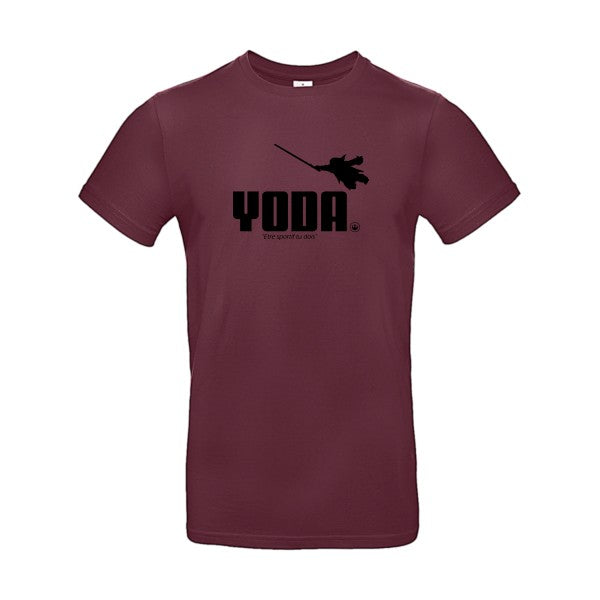 YodaFlex noir - E190 T-shirt|Burgundy||2XL