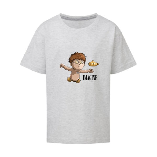 Imagine... SG - Kids T-shirt enfant Ash Grey Taille 152 (11-12/2XL)