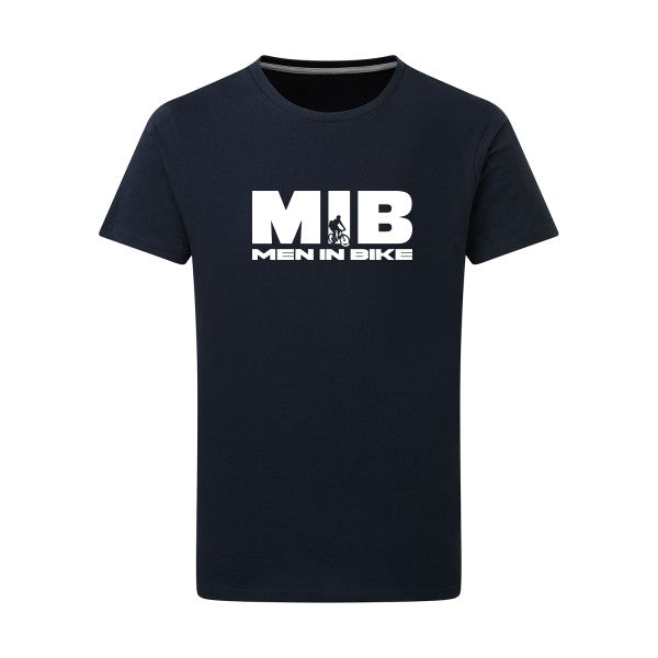 MEN IN BIKE - Flex Blanc Tshirt original Navy  5XL