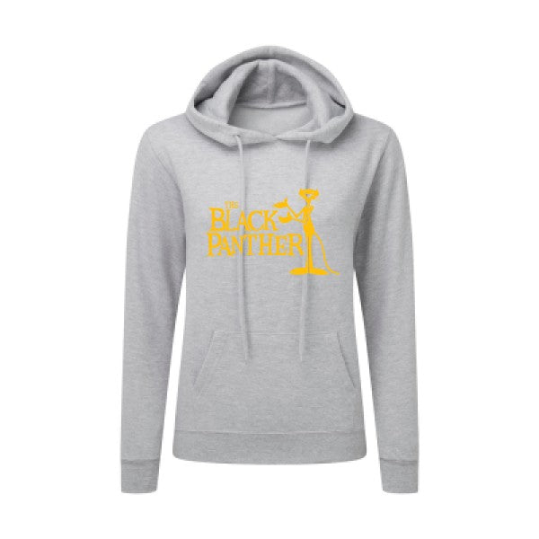 The black panther jaune Or |Sweat original à capuche Femme