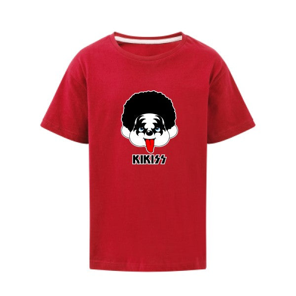 KIKISS SG - Kids T-shirt enfant Red Taille 152 (11-12/2XL)