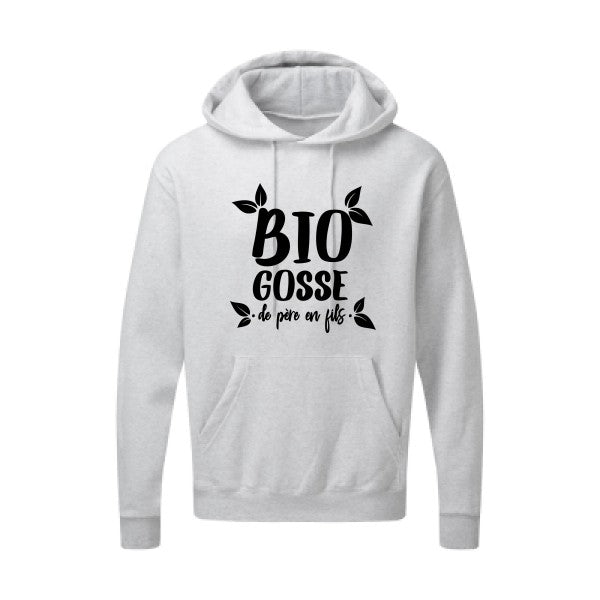 BIO GOSSE  Noir SG - Hooded Sweatshirt Sweat capuche