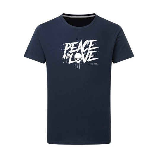 Peace or no peace - Flex Blanc Tshirt original Denim  XL