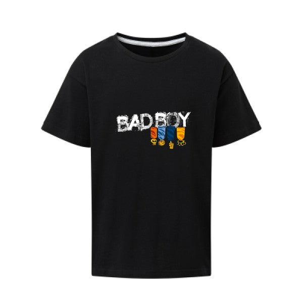 bad boy SG - Kids T-shirt enfant Dark Black Taille 152 (11-12/2XL)