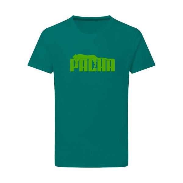 Pacha vert pomme -Flex vert pomme sur T-shirt SG  Emerald Green  2XL