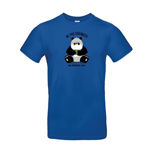 T-shirt humour original Ne Pas Deranger T Shirt couleur Royal Blue
