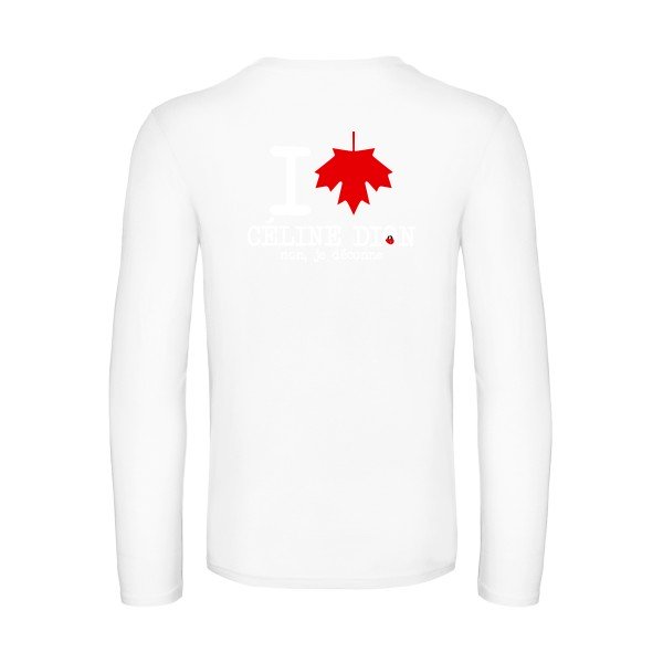 i-love-celine-t-shirt-manches-longues-original-humour -White