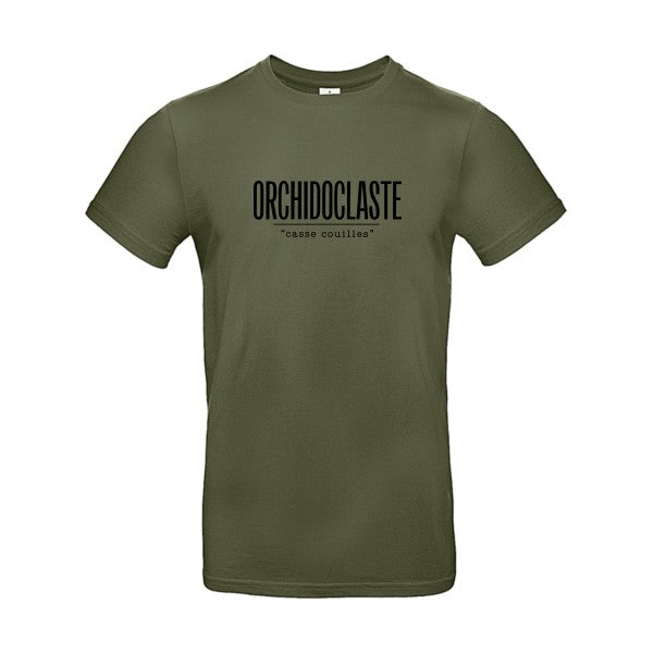 orchidoclaste-tshirt_Urban Khaki_flex_Noir