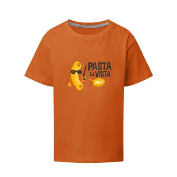 Pasta la vista SG - Kids T-shirt enfant Orange Taille 152 (11-12/2XL)