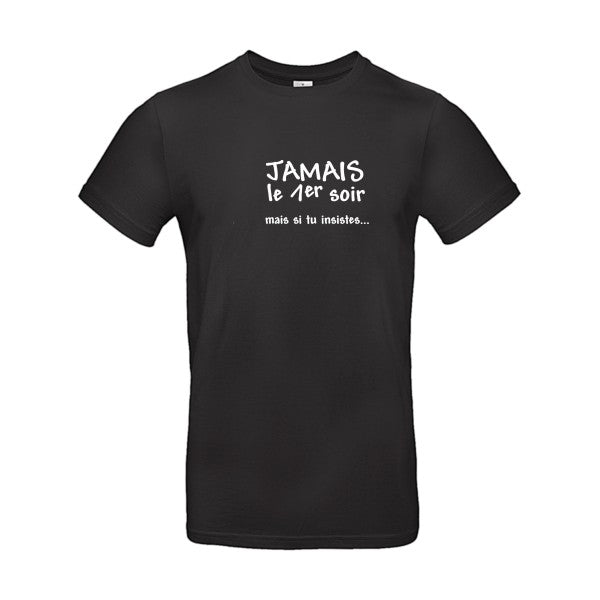 JAMAIS... Blanc B&C - E190 T-shirt