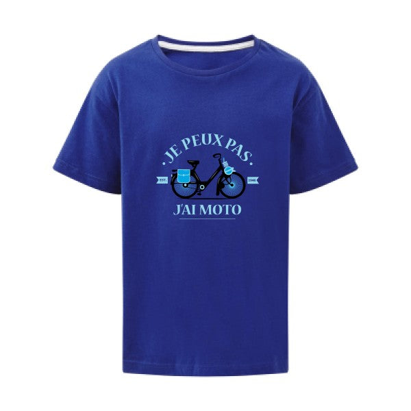 Je peux pas j'ai moto SG - Kids T-shirt enfant Royal Blue Taille 152 (11-12/2XL)