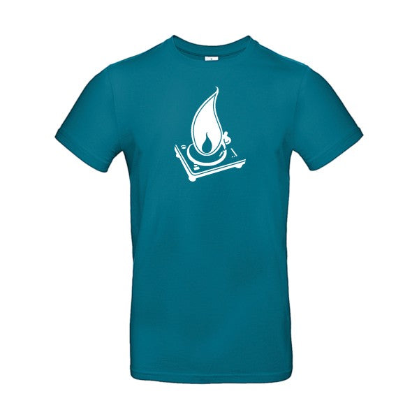 Fumeur de platines B&C- T-shirt E190|Diva Blue||2XL