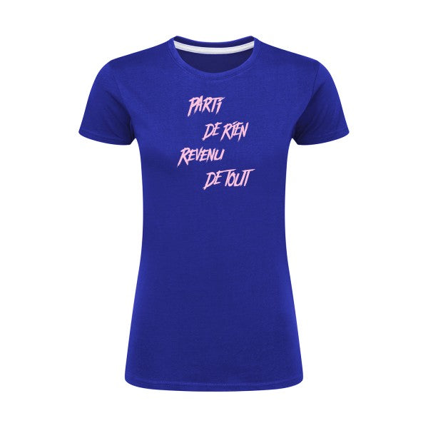 Parti de rien Rose |T shirt original femme|SG