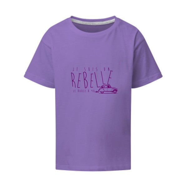 je suis un rebelle Flex Violet SG - Kids T-shirt enfant Aster Purple Taille 152 (11-12/2XL)