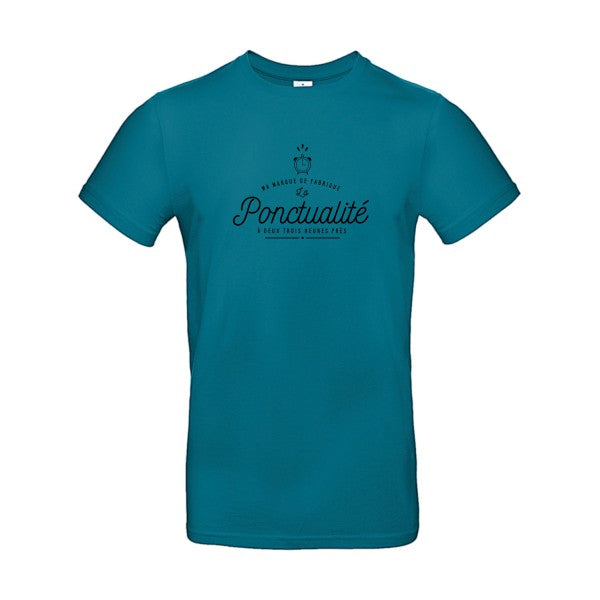 La PonctualitéFlex noir - E190 T-shirt|Diva Blue||2XL