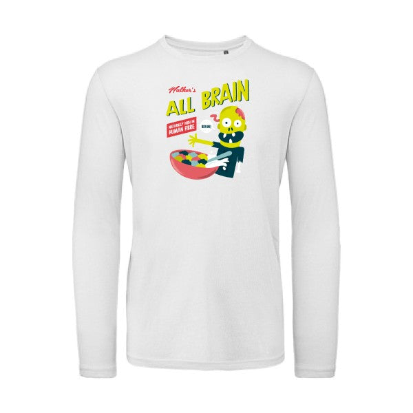 All brain | T-shirt original LSL White 2XL