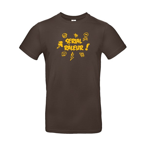 Serial râleurFlex jaune or- T-shirt E190|Brown||2XL