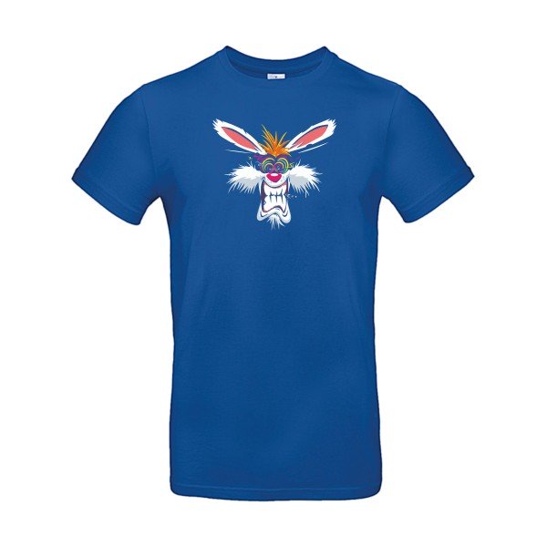 T-shirt humour original Rabbit T Shirt couleur Royal Blue