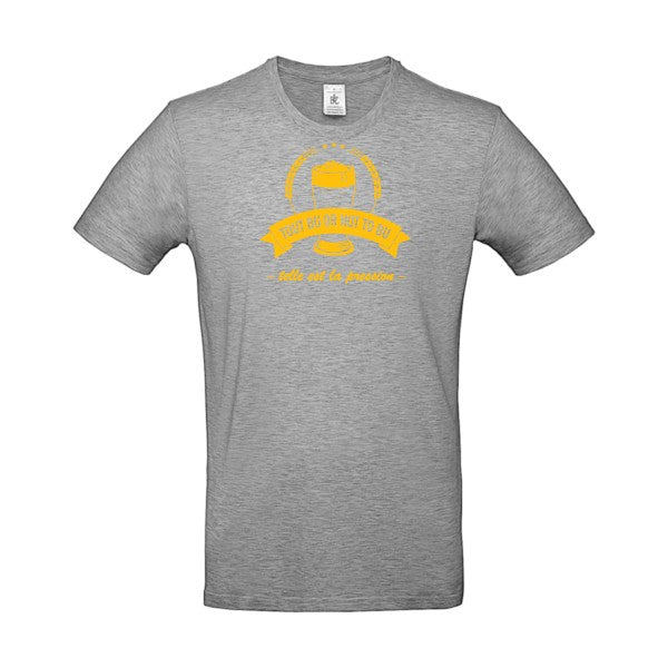 Telle est la pressionFlex jaune or- T-shirt E190|Sport Grey||5XL