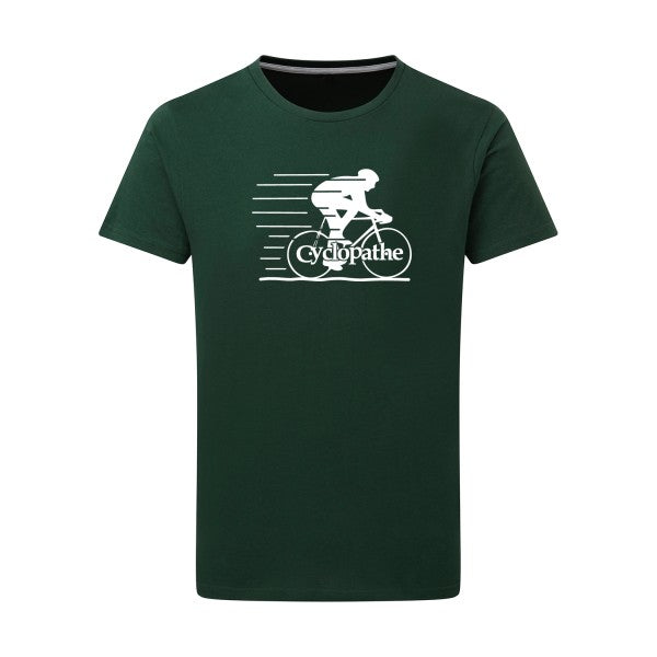 CYCLOPATHE ! - Flex Blanc Tshirt original Bottle Green  2XL