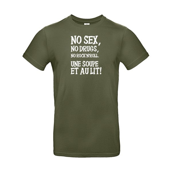 NO... B&C- T-shirt E190|Urban Khaki||2XL