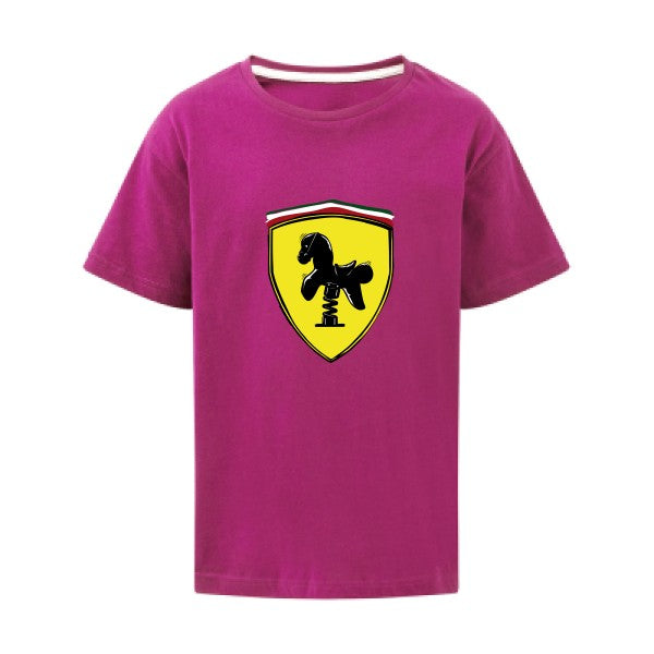 Ferrari SG - Kids T-shirt enfant Dark Pink Taille 152 (11-12/2XL)