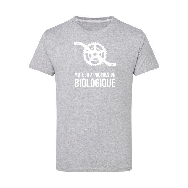 Cyclisme & écologie Blanc -Flex Blanc sur T-shirt SG  Light Oxford  5XL