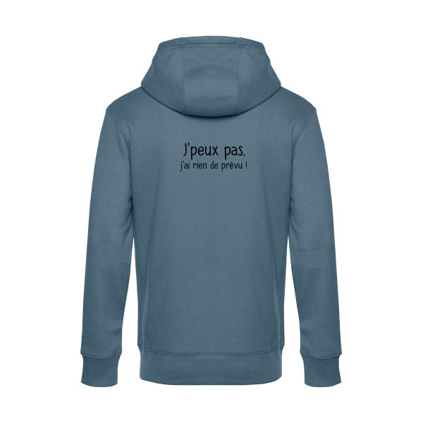 Je-peux-pas sweat shirt original nordic blue flex Noir impression Dos