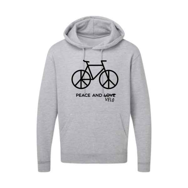 Peace and vélo Noir SG - Hooded Sweatshirt Sweat capuche