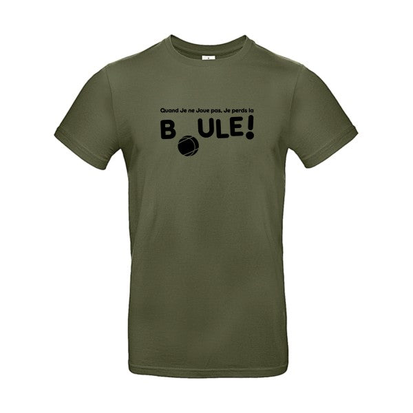 Perdre la boule ! Flex noir |E190 T-shirt|Urban Khaki||2XL