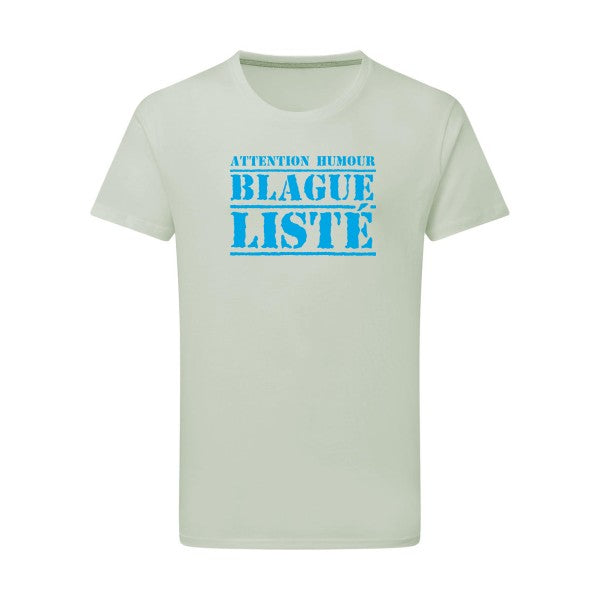 BLAGUE LISTÉ - Flex bleu clair Tshirt original Pastel Macchiato  2XL