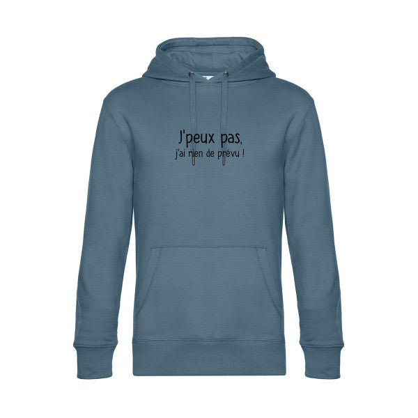 Je-peux-pas sweat shirt original nordic blue flex Noir impression Face