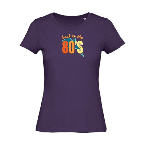 annee-80-t-shirt-bio femme Urban Purple