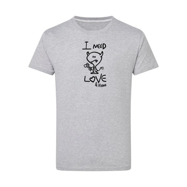 LOVER - Flex noir Tshirt original Light Oxford  5XL