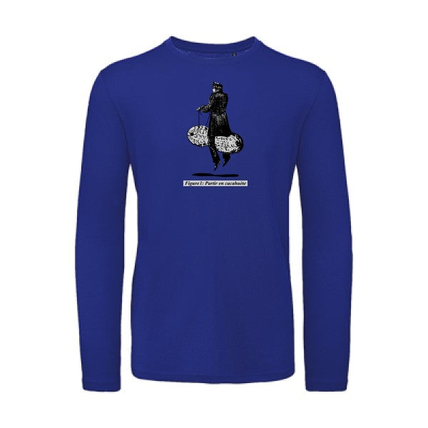 Partir en cacahuète | T-shirt original LSL Cobalt Blue 2XL