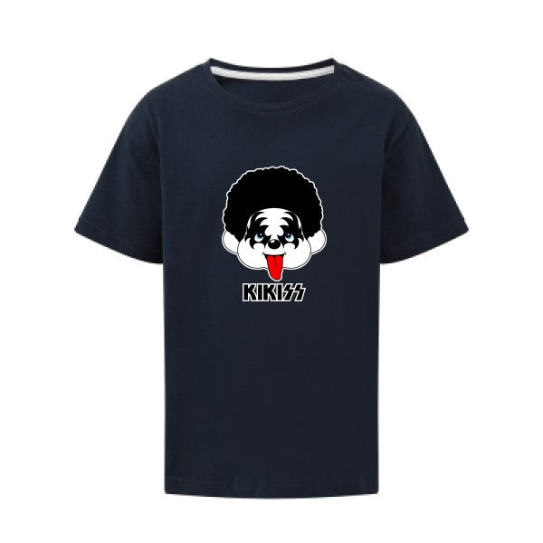 KIKISS SG - Kids T-shirt enfant Navy Taille 140 (9-10/XL)