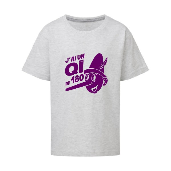 Quotient intellectuel Flex Violet SG - Kids T-shirt enfant Ash Grey Taille 152 (11-12/2XL)