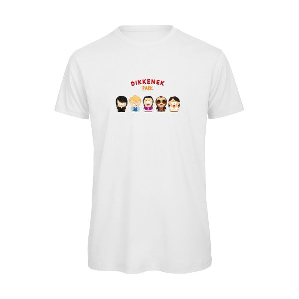 T-shirt humour original Dikkenek Park T Shirt couleur White